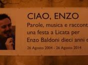 “Ciao Enzo” Licata festa ricordato Baldoni