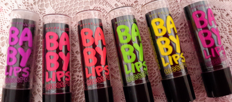 Maybelline NY: Baby Lips Elettro, i Lip Balm dell'estate! [recensione]