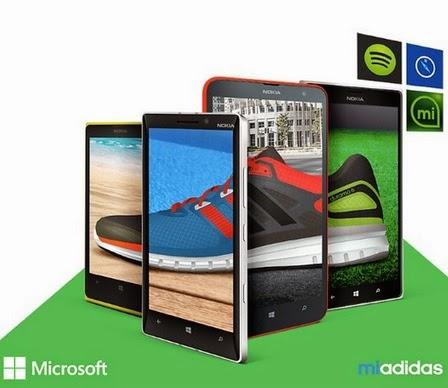 Compra un Lumia 1520, 1320, 1020 o 930 e avrai premi Adidas