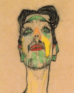 Egon Schiele, Mime van Osen (detail), 1910