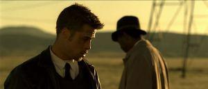 Brad Pitt, finale di Se7en. © New Line Cinema 