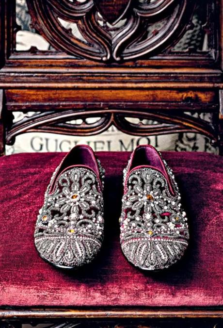 Object of Desire: Dolce & Gabbana Jewels Embroidery Slippers.