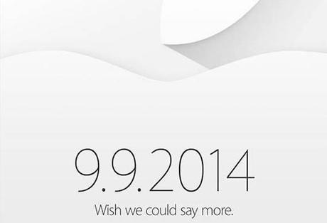 Apple presenterà ufficialmente l'iPhone 6 il 9 Settembre