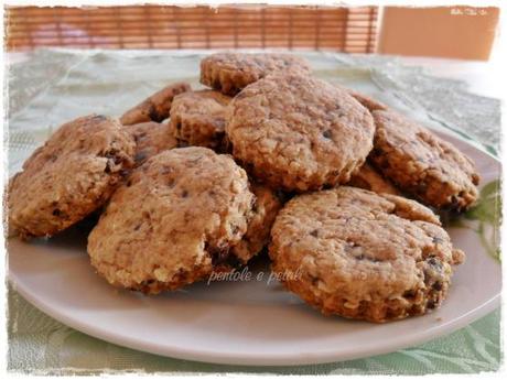 biscotti integrali cioccolato