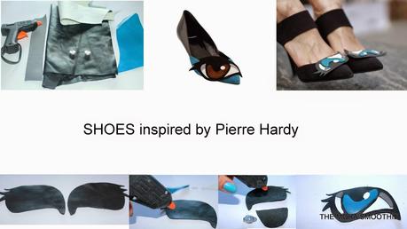 diy, diy shoes, pierre hardy, oh roy, diy pierre hardy, occhio, eyes, fashion, fashion shoes, tutorial shoes, fashionblog, fashionblogger, diycraft, craft, project, themorasmoothie