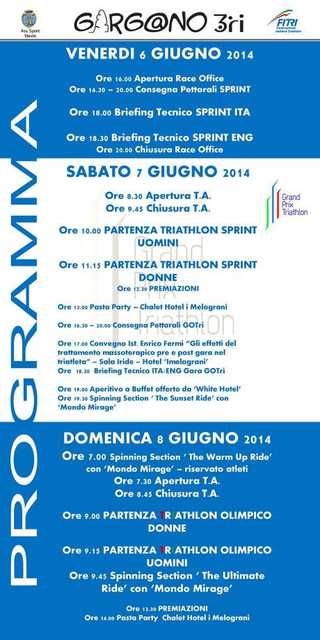 Gargano Olympic Tri (Vieste 8 giugno 2014) Gargano Olympic Tri (Vieste 8 giugno 2014)