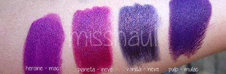 Pastello Nevecosmetics Future Perfect - swatch e comparazioni