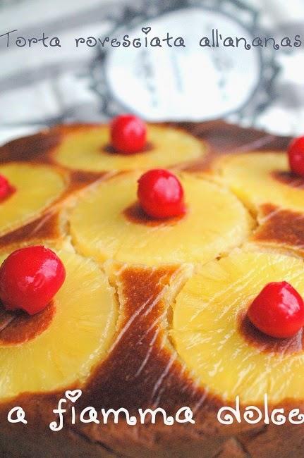 Torta rovesciata all'ananas (veg)