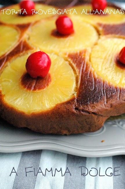 Torta rovesciata all'ananas (veg)