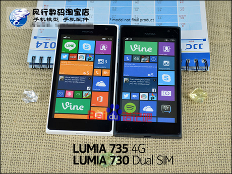 lumia 730 e lumia 735 selfie phone