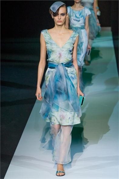 MFW:Dolce&Gabbana and Giorgio Armani Spring/Summer 2013
