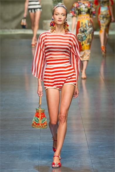 MFW:Dolce&Gabbana and Giorgio Armani Spring/Summer 2013