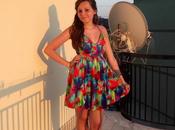 Colorful dress!