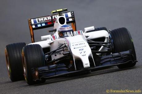 Valtteri Bottas Williams FW36 Mercedes