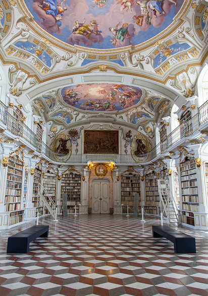 biblioteca monastero di admont