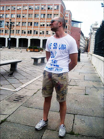 #ootd: Torino, turisti nella nostra città (Boyfriend jeans, maxi tee, fake Céline + outfitx2)