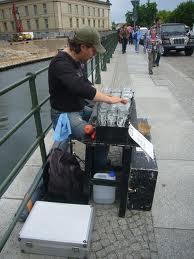 Il musicista dei bicchieri