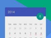 Month, calendario dotato Material Design