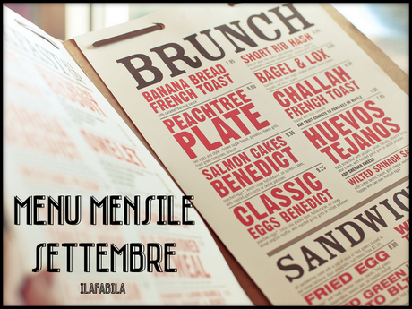 Pianificare il menu mensile: Settembre