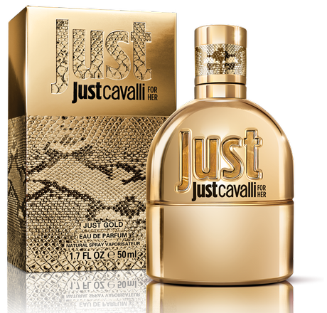 Roberto Cavalli, Just Gold for Her & for Him Fragrances - Preview