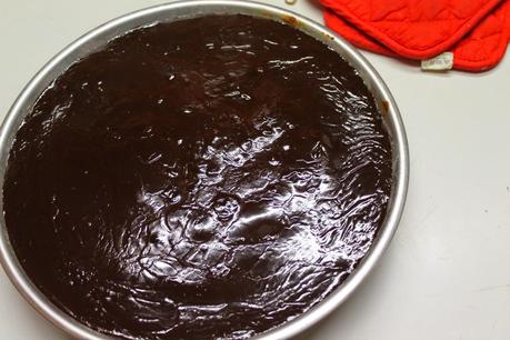 La crostata toscana di semolino e ganache al cioccolato