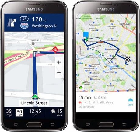 Accordo Nokia&Samsung: Here Maps presto disponibili su linea Samsung Galaxy
