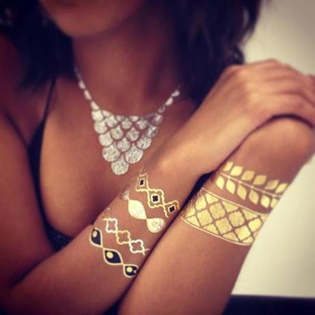 Flash Tattoos: tatuaggi gioiello temporanei