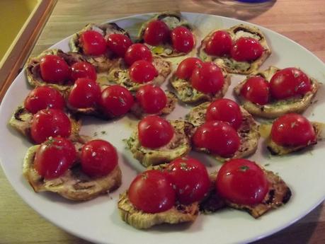 PIZZETTE DI MELANZANE