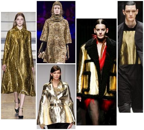 Fall/Winter 14/15 Trends: Gold.