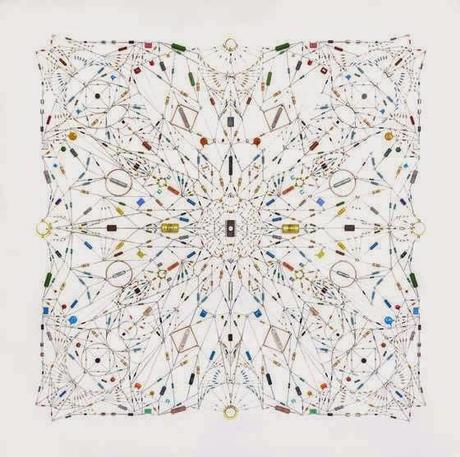 I MANDALA TECNOLOGICI E ALTRE BELLISSIME OPERE CON PATTERNS TRIDIMENSIONALI DI LEONARDO ULIAN