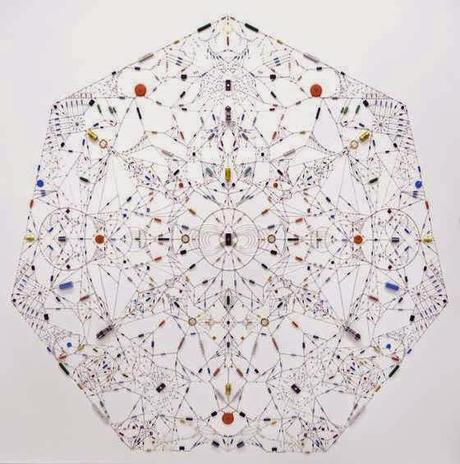 I MANDALA TECNOLOGICI E ALTRE BELLISSIME OPERE CON PATTERNS TRIDIMENSIONALI DI LEONARDO ULIAN