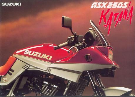 Vintage Japan Brochures: Suzuki GSX 250 S Katana 1992