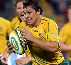 Nick Phipps in azione con i Wallabies