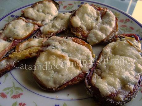 Pizzette di melanzane