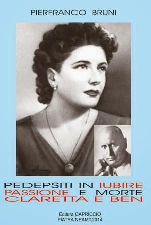 IN ROMANIA IL ROMANZO DI PIERFRANCO BRUNI SU CLARETTA E BEN