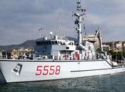 arrivo nave "Crotone", cacciamine della Marina Militare