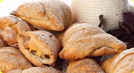 Sfogliatelle di pizza dolci