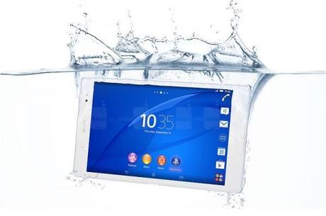 Sony Xperia Z3 Tablet Compact 600x399 Sony Xperia Z3, Z3 Compact, E3 e gli altri device presentati ad IFA 2014 smartphone  sony xperia z3 tablet compact Sony Xperia Z3 scheda tecnica sony xperia z3 compact Sony Xperia Z3 sony xperia e3 sony smartwatch 3 Sony SmartBand Talk 