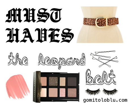 MUST HAVES: THE LEOPARD BELT
