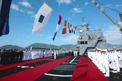 Muggiano/ Fincantieri. La consegna della nuova unità anfibia “Kalaat Beni-Abbes” alla Marina Militare Algerina