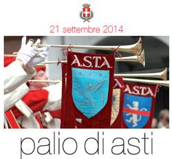 PALIO ASTI - fanfare con bandiere