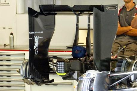 Gp Monza: ecco la Sauber in configurazione basso carico