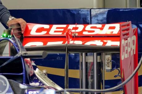 Gp Spa: il pacchetto aerodinamico della Toro Rosso