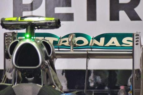 Gp Monza: Mercedes con novità al posteriore e sul fondo