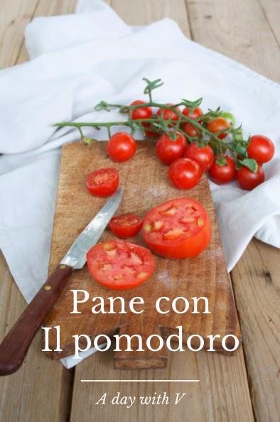 Pane con il pomodoro