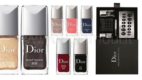 Dior smalti autunno 2014 colori accesi e neutri