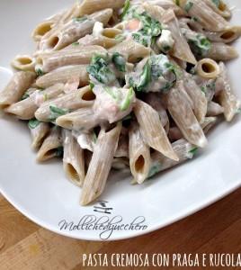 pasta cremosa praga e rucola