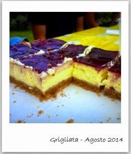 CHEESECAKE CON GELEE AI FRUTTI DI BOSCO