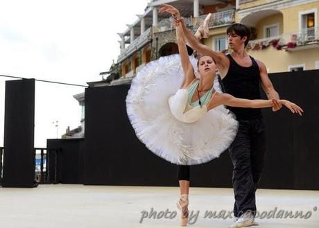 Positano Premia la Danza Léonide Massine 2014:  Inaugurazione Mostra - Presentaziome libro di alessio Buccafusca -Prove danza