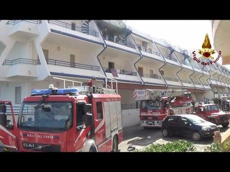 Torre Melissa: incendio in un'abitazione
